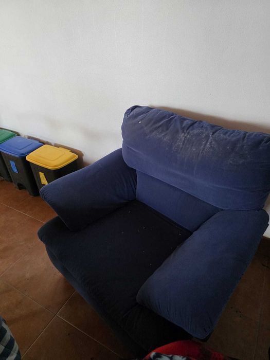 Sofá 3 lugares + cadeirão