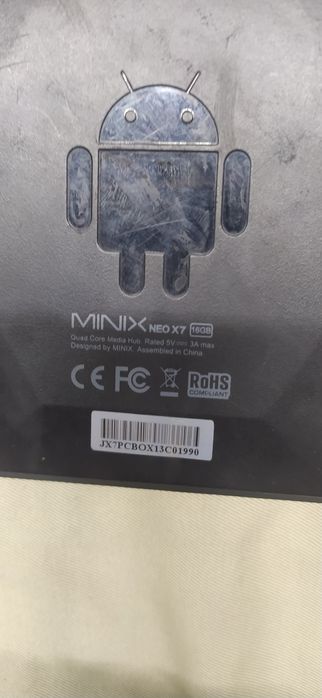 Медіа програвач Minix neo X7 
Процесор Quad-Core Cortex A9 Processor
G