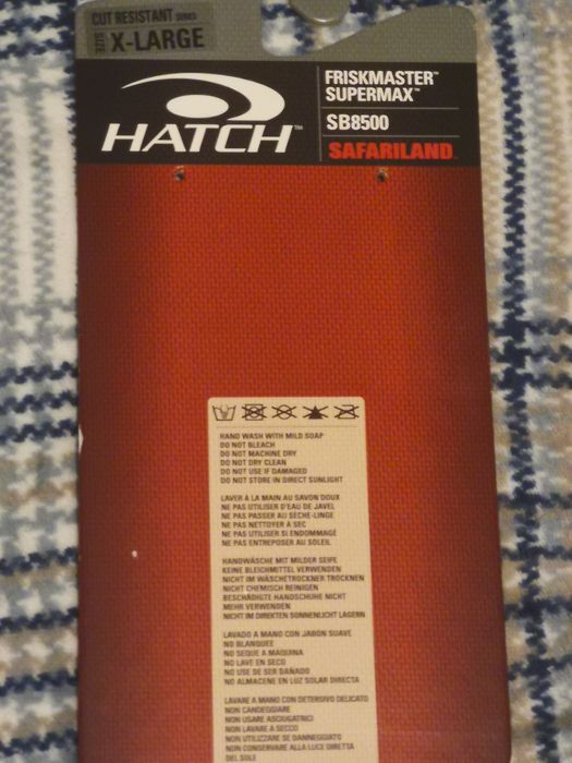 Vendo luvas anti corte hatch friskmaster superman sb8500 novas