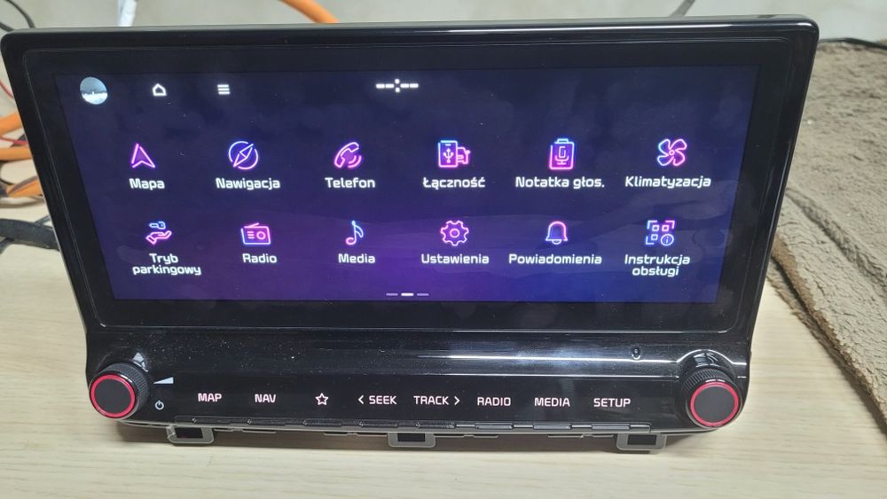 Radio Nawigacja  Wyświetlacz Dotyk Kia Ceed Pro Xceed  96560 -J7550
