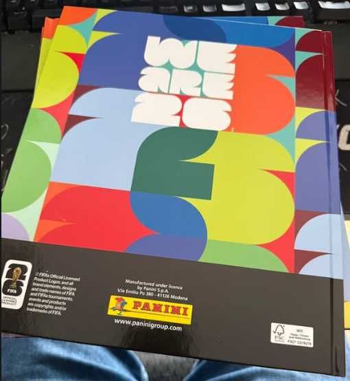 World Cup 2026 Hard Cover Panini Sticker Album