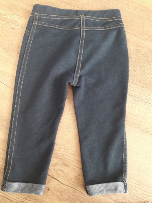 Spodnie/leginsy/getry ala jeans roz 74 cm.