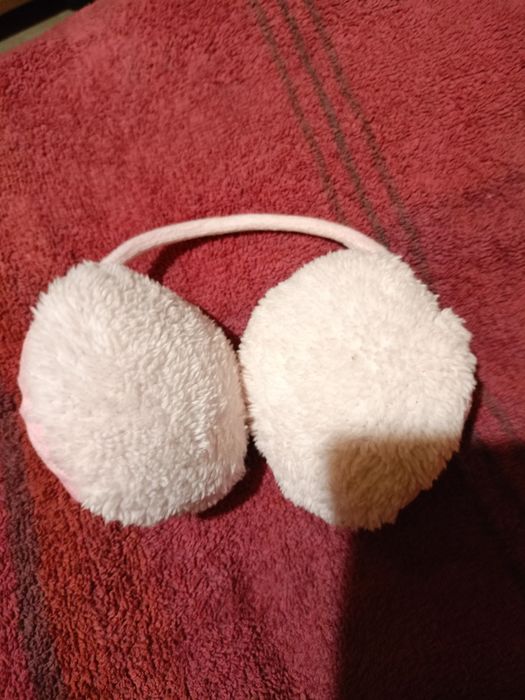 Меховые,флисовые наушники