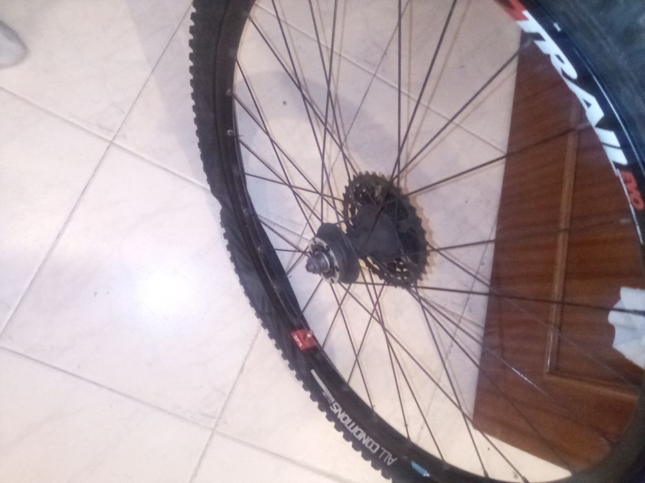 Roda de bike trás e frente