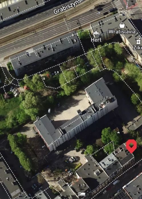 Do wynajęcia garaż BEZ PRĄDU
ok.20 m², Wrocław centrum, 
ul. Lelewela,