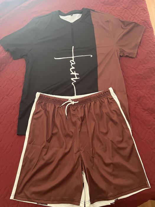 Conjunto de verao swet e calcao