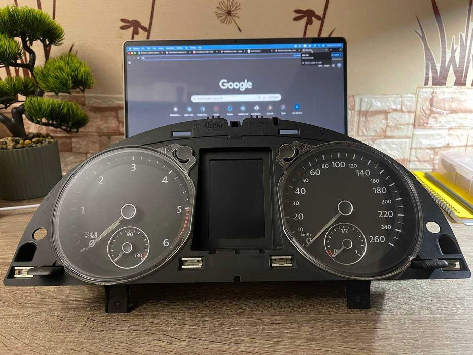 3д приборна панель для passat b6 b7 cc