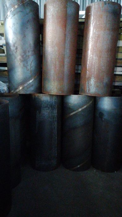 Труба для буржуйки ,тепло акумулятора , казана,ізделія.  Діаметр 510.