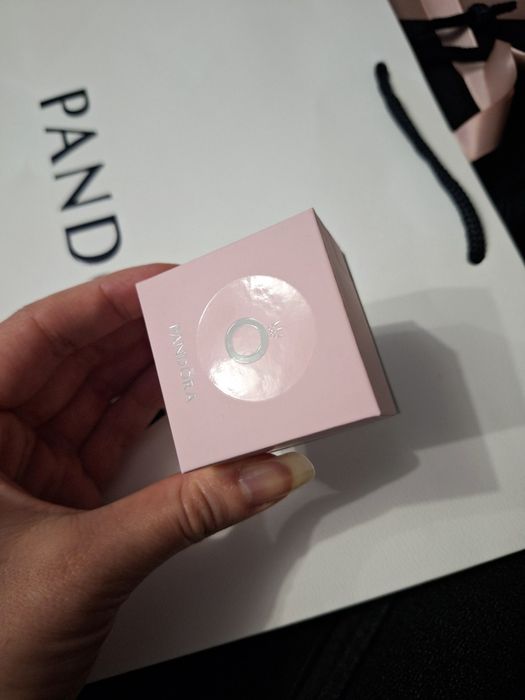 Torebka + Pudełko Prezentowe Pandora • na Charms Kolczyki Pierścionek
