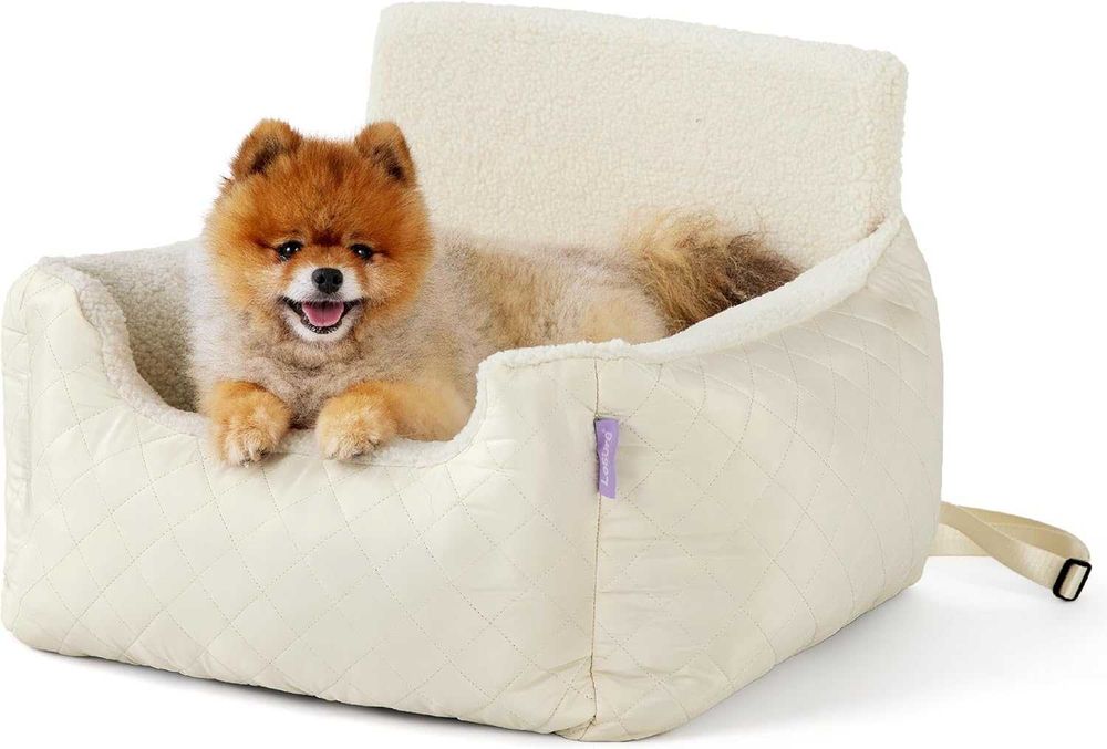 Fotelik samochodowy dla psa Lesure Wodoodporny Smycz Kieszenie