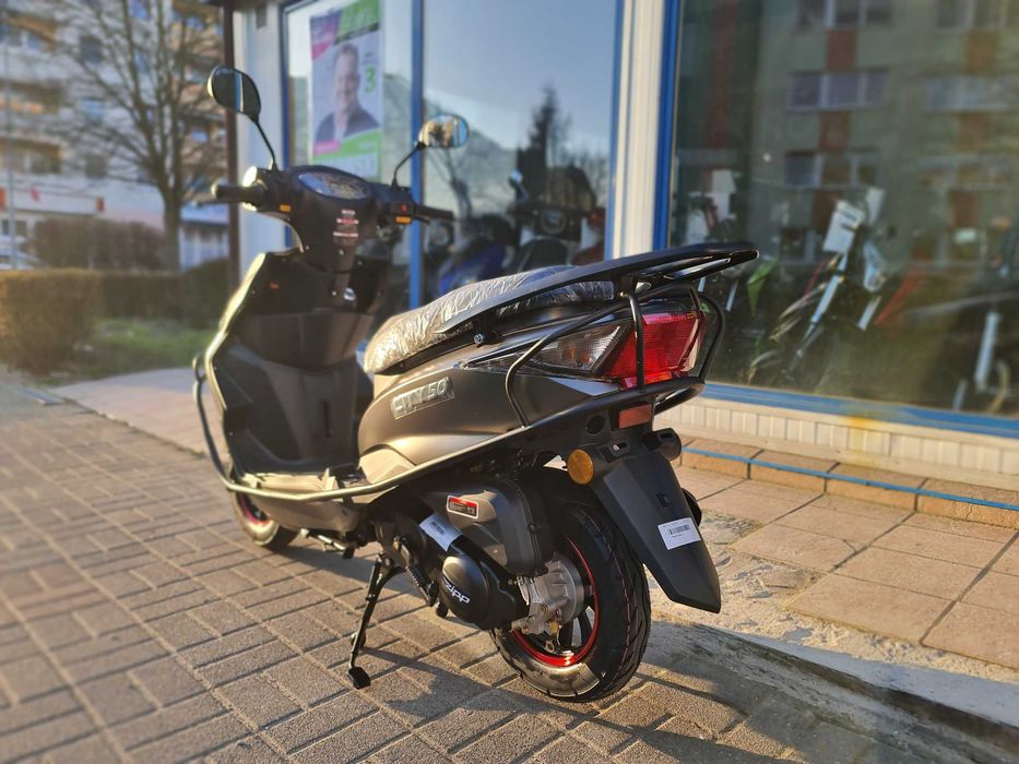 ZIPP CITY 50 4T! Rok prod.2025!Serwis!Gwarancja 24m!Raty!Dowóz!