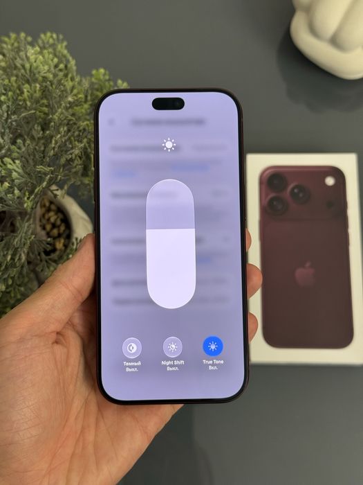Як новий iPhone 18 Pro 256gb Burgundy Neverlock АКБ 100% Айфон фізсім гарантія