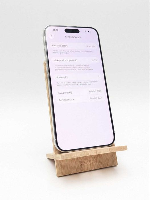 Apple iPhone 15 Pro Max 256GB Biały| eSim | bateria 100%