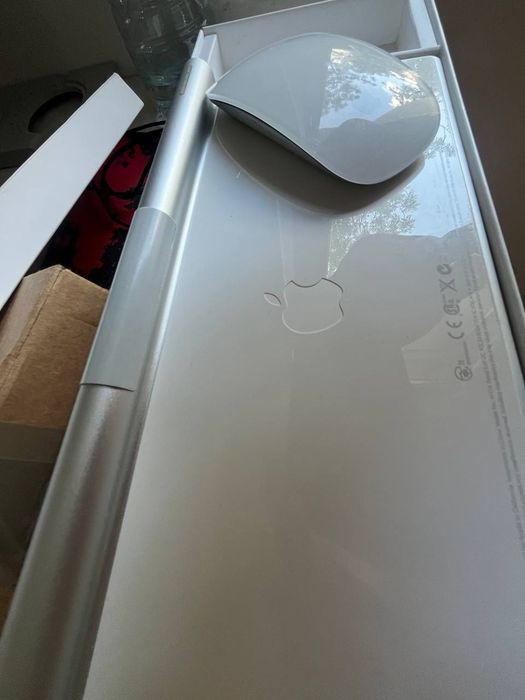 Apple Magic Keyboard A1314 + mysz Apple Magic Mouse A1296 .