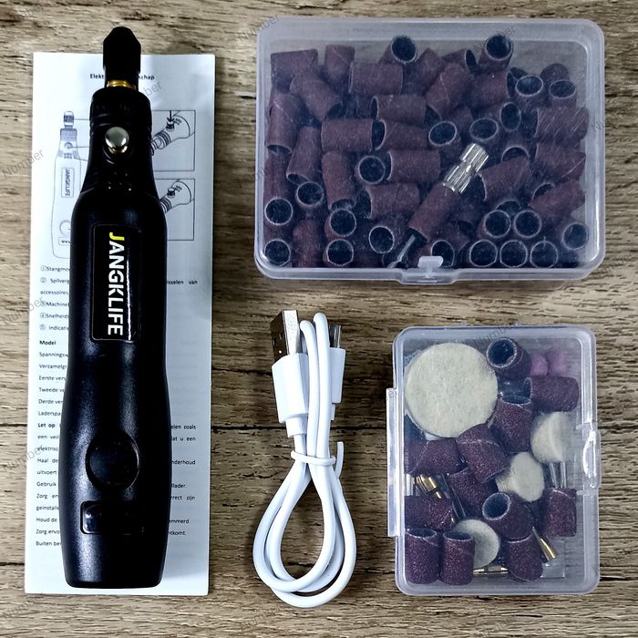 Міні гравер Jangklife 136 насадок + Кейс  3-швидкості  Акумулятор