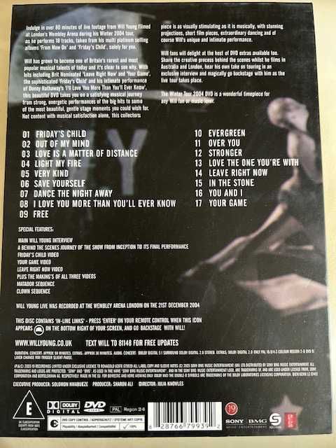 Will Young Live in London Winner Brits 25