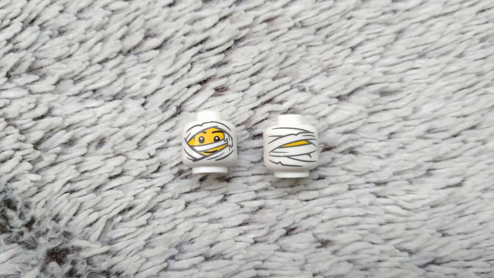 lego glowa figurki Mumia 3626pb3980 1szt , Nowa , Dostępna większa ilość