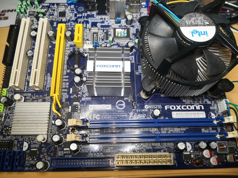 Foxconn G41MX 2.0 — LGA775 — DDR2 — Testada e Funcional