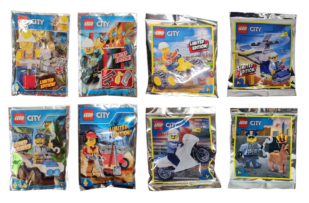 LEGO City zestaw foilpack 8 szt. - C20