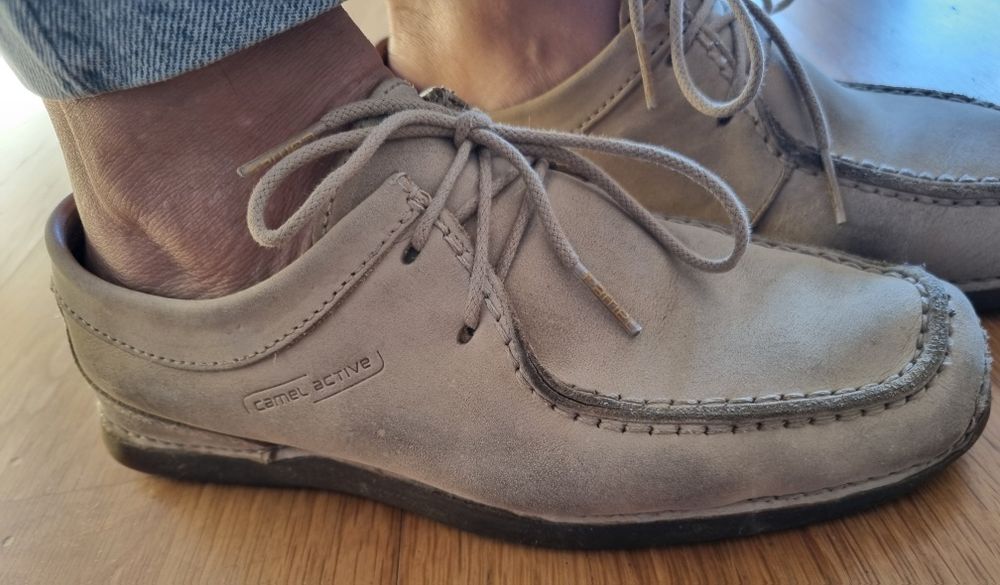 Sapatos  beges da Camel Active _ mocassins  beges