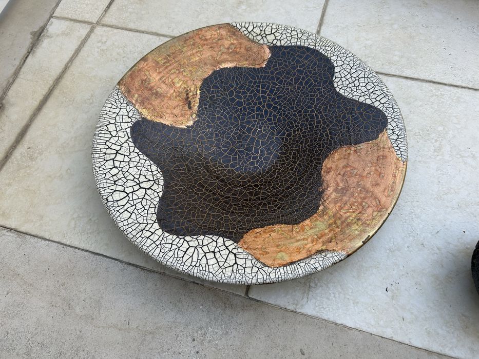 Prato decorativo para centro de mesa