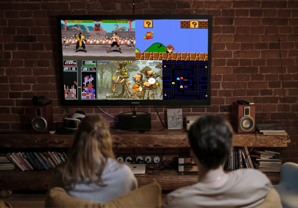 Gra telewizyjna mini retro konsola hdmi bezprzewodowa z 2 pady konsola