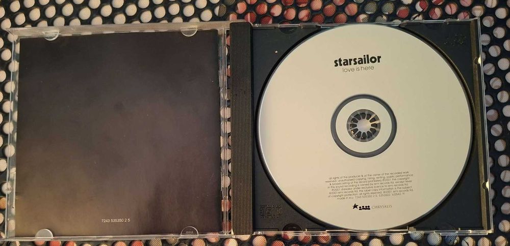 Starsailor - Love Is Here - Płyta Cd