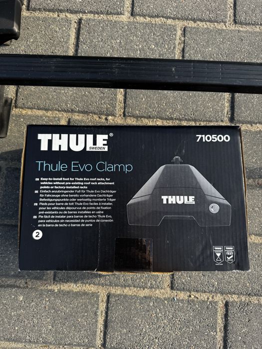 Thule Evo clamp 710500 Belki Relingi Alu Toyota Corolla