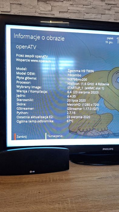 Dekoder Zgemma H9 Twin OpenATV