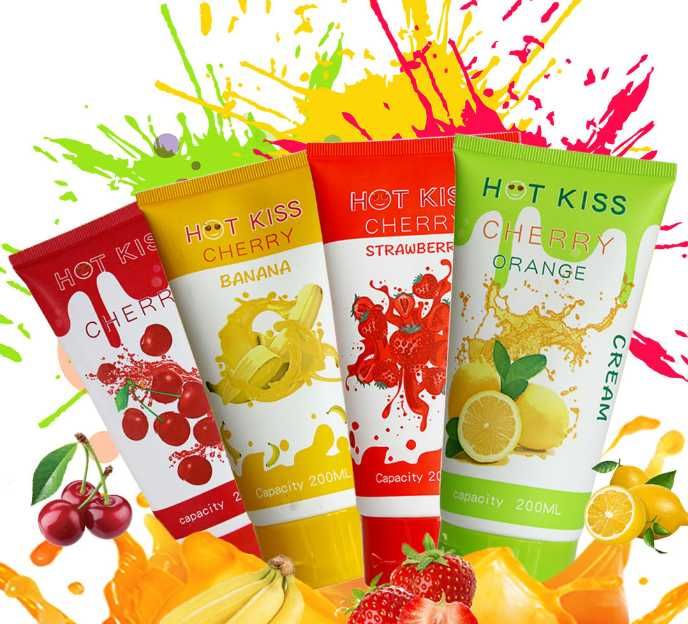 Подарок, лубрикант, гель, смазка интимная, с ароматом, секс игра