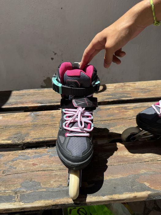 Patins em Linha Oxelo Fit 3 Ajustáveis
