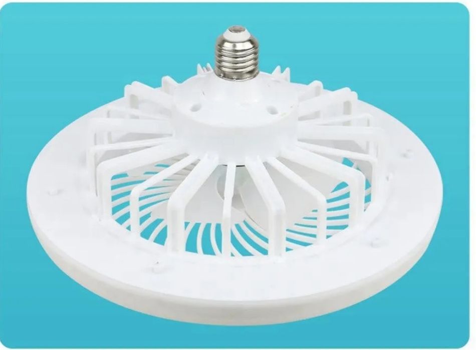 Светодиодная лампа +вентилятор.