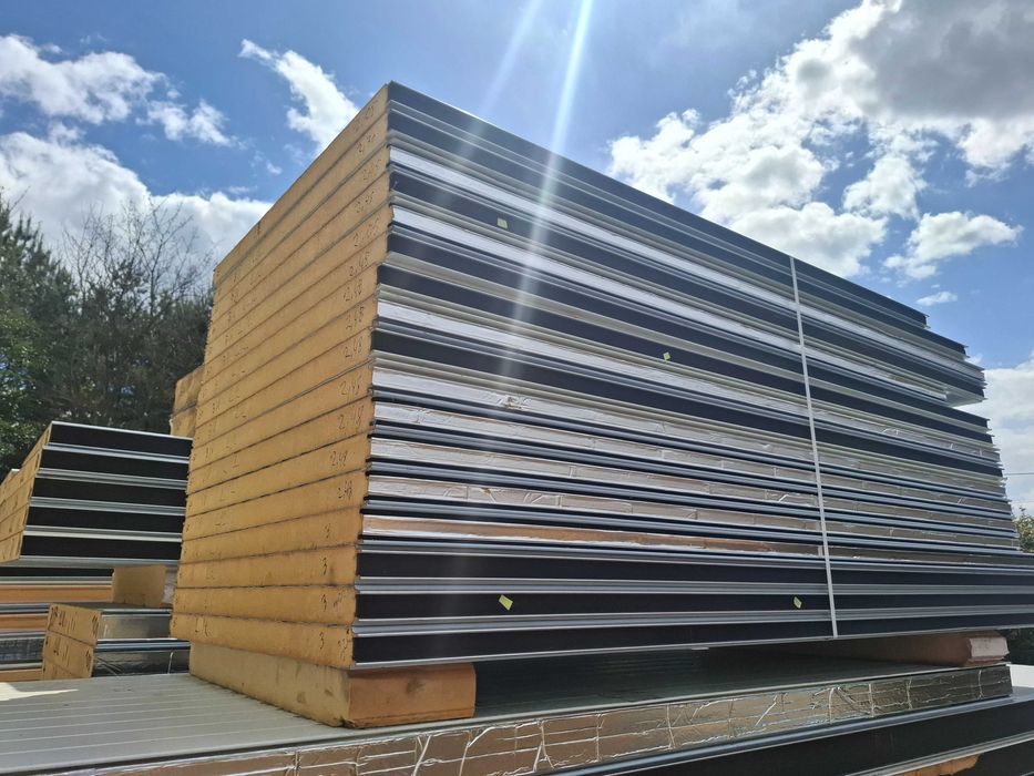 Płyty warstwowe obornickie poliuretan / 2 gatunek OD RĘKI