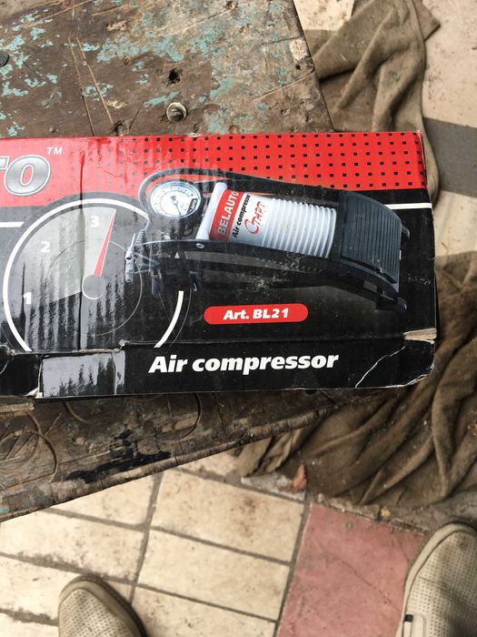 Насос ножной в упаковке