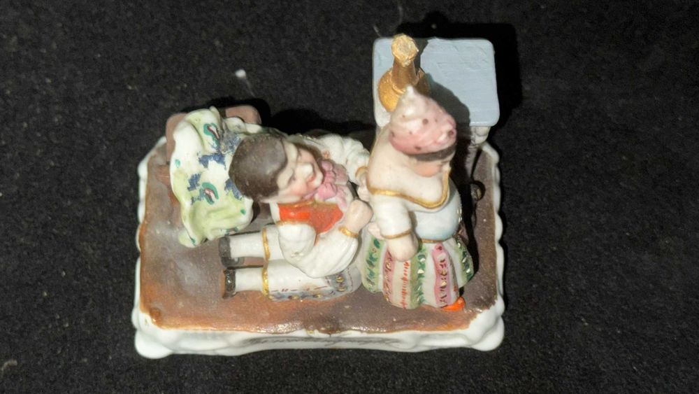 Escultura em porcelana alemã Séc XIX