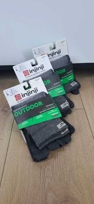 3 pak Skarpetki Injinji Outdoor Midweight Mini-Crew Wool Slate roz. L