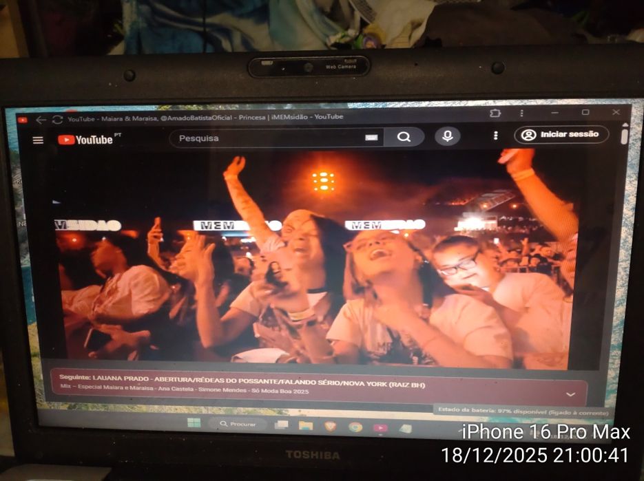 Toshiba L500 Windows 11 e Office 2019.  (Ler o texto )