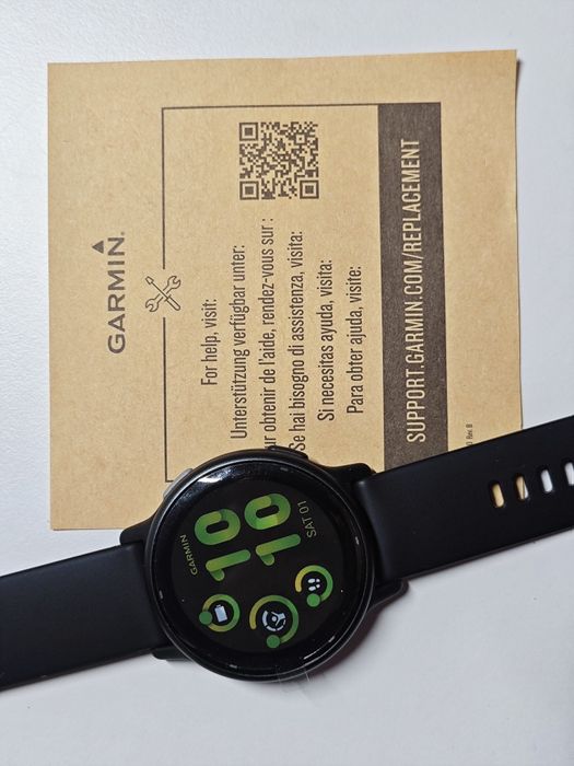 Garmin Vivoactive 5 novo, com película