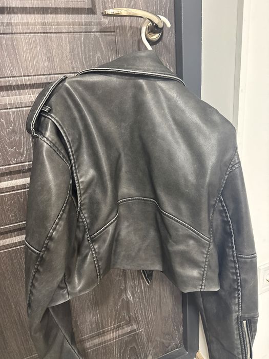 Кожанка косуха зара Zara