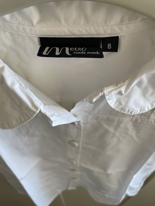 Camisa branca 8 anos