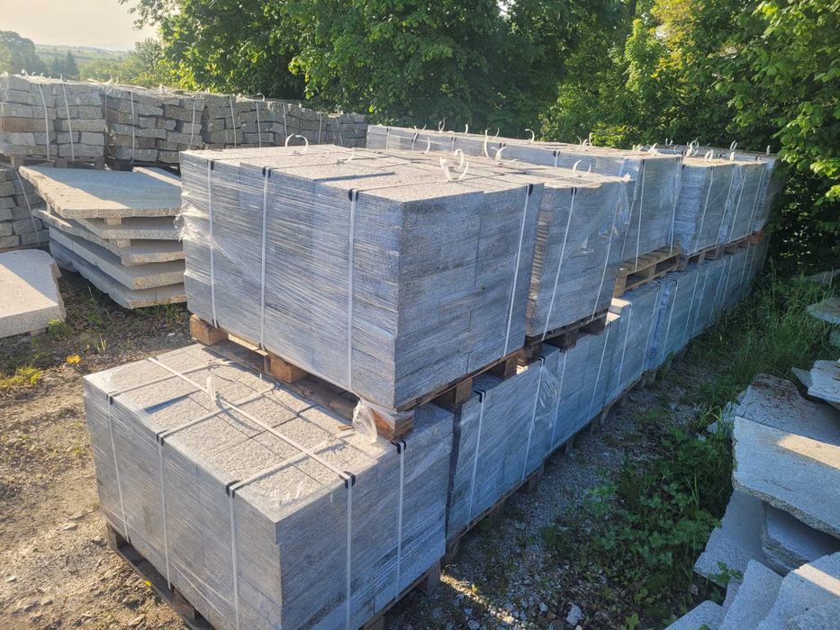 PROMOCJA / Płyty granitowe 20x40x8 / Polski Granit / PROMOCJA