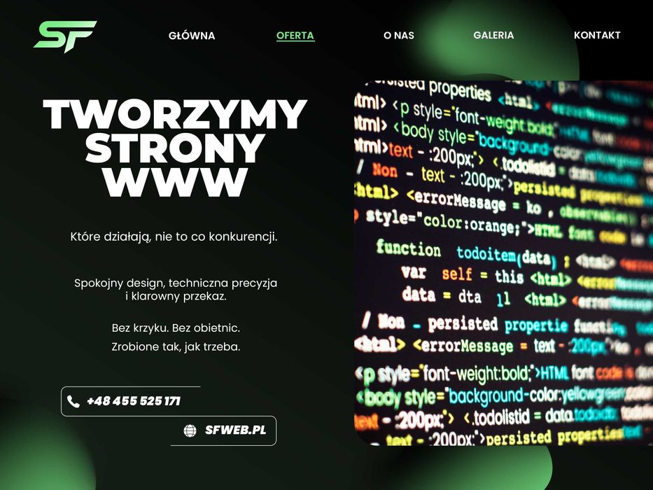 Strony internetowe i sklepy online - nowoczesny design + SEO