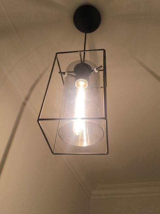 Candeeiro de tecto com lâmpada OSRAM incluída