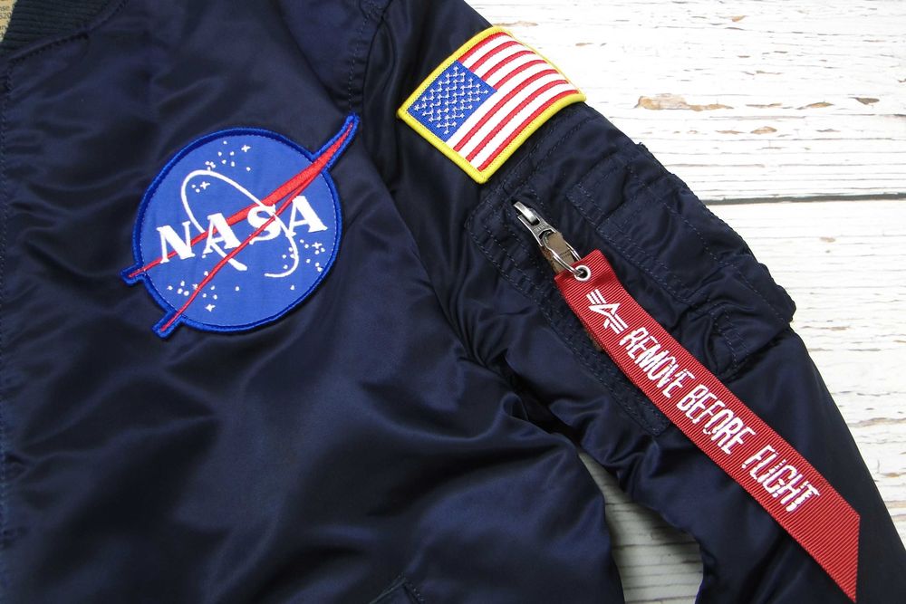 Alpha Industries MA-1 VF NASA Kurtka Bomberka Bomber Męska Roz S