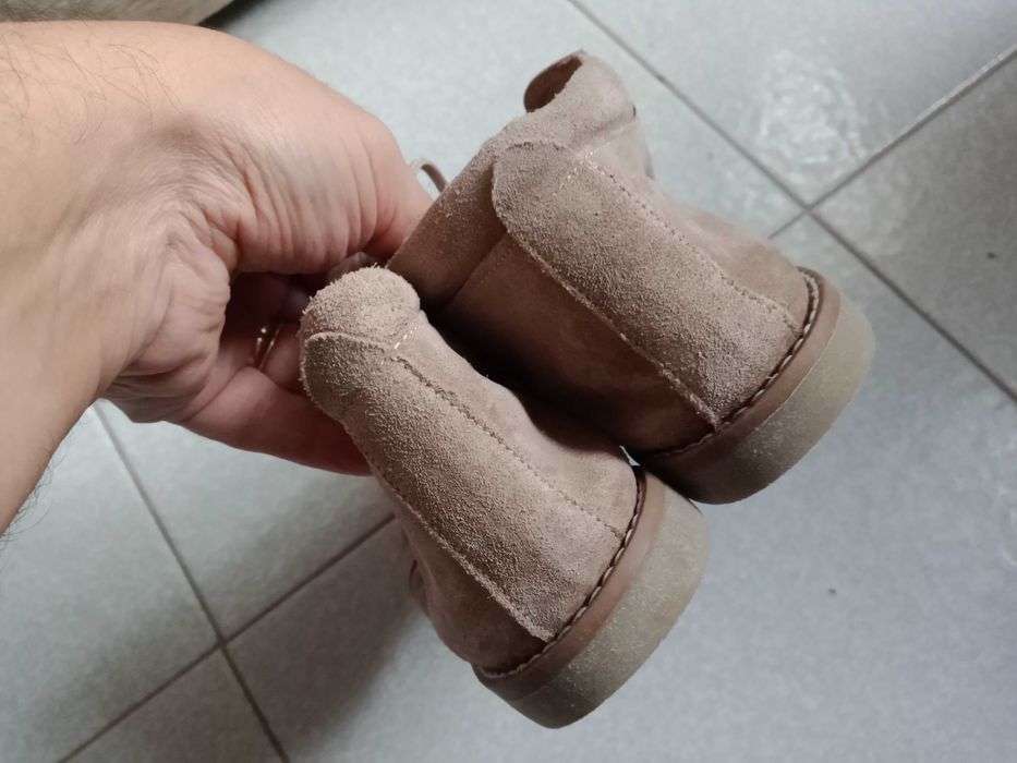 Sapatos de Camurça - número 30 - para criança - estilo "Carneirinhas"