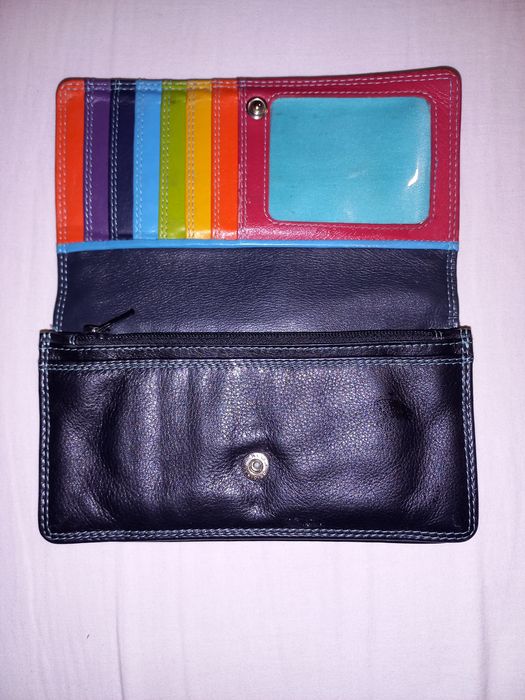 Skórzany portfel damski