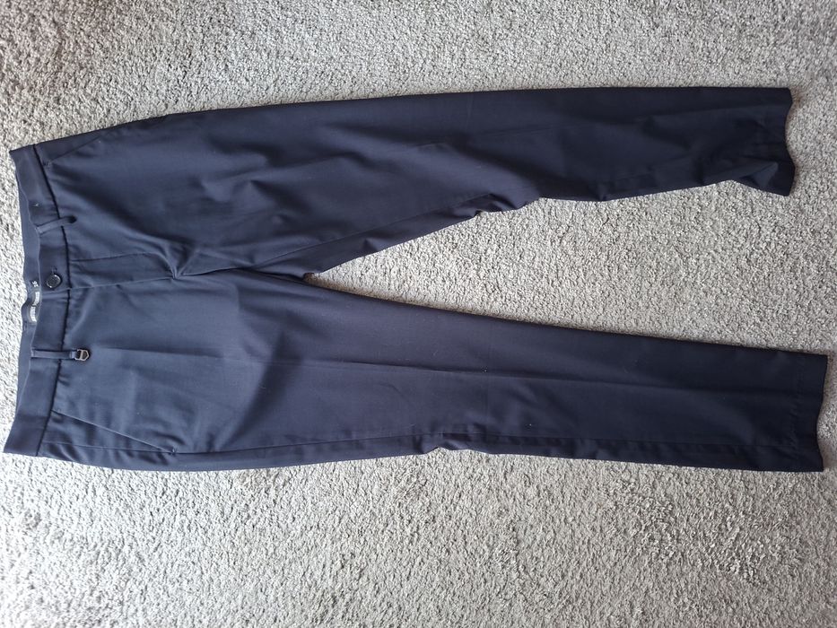 Fato completo (blazer e calças) azul escuro