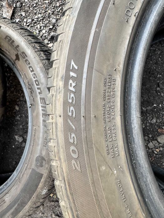 Шини HANKOOK 205/55 R17, Kinergy 4S2, всесезонна резина
