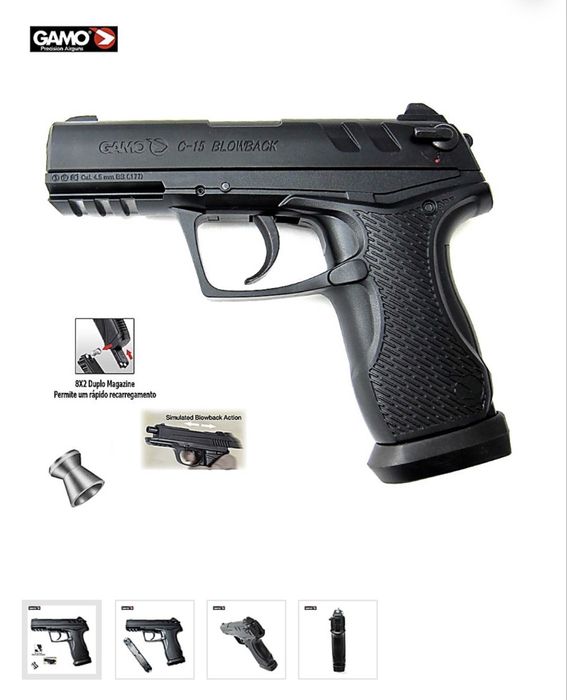 Pistola de pressão de ar Gammo C15