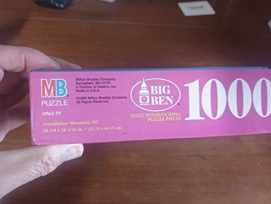 Puzzles 500 e de 1000 peças MB